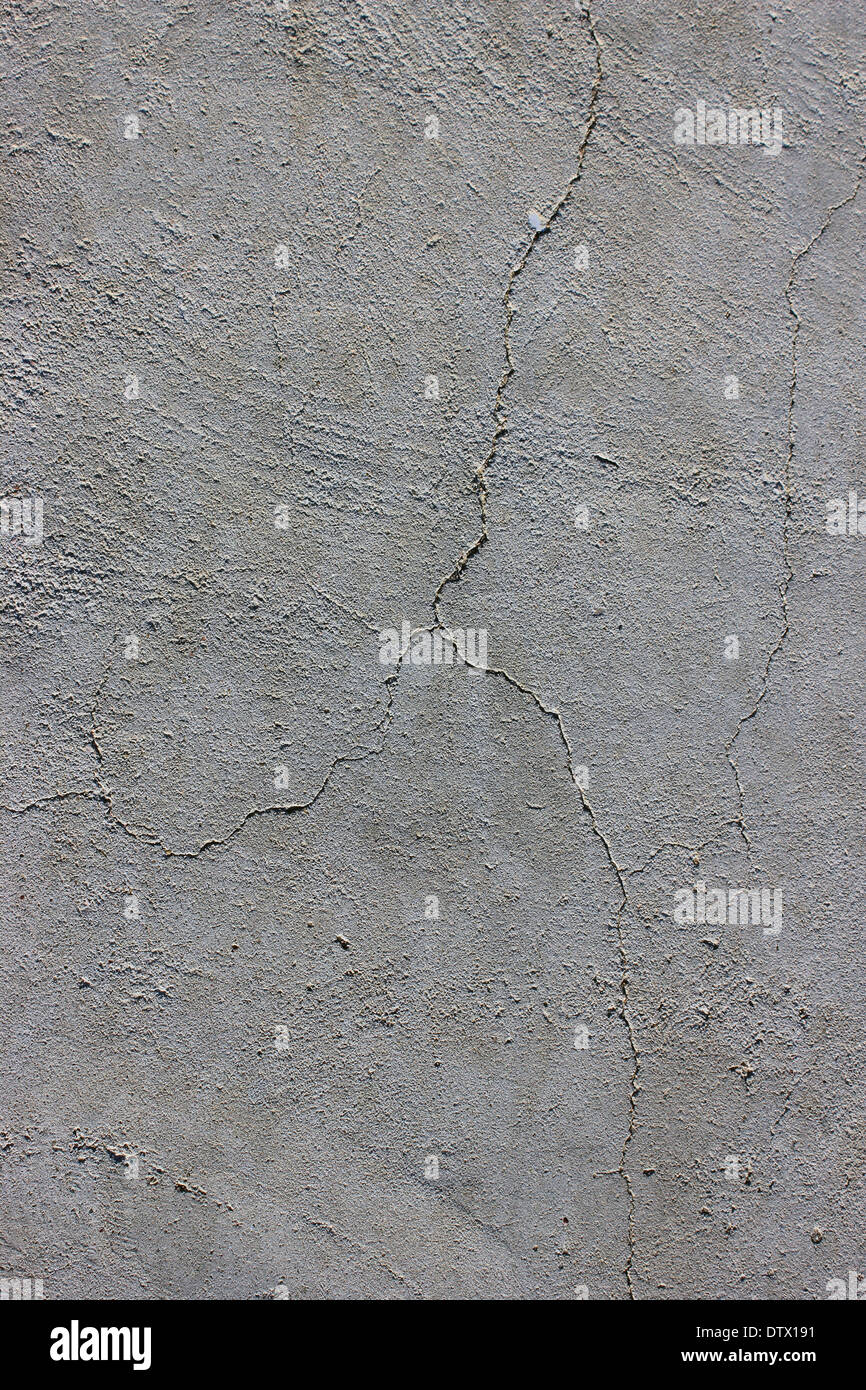 cement wall with crack Stock Photo Alamy