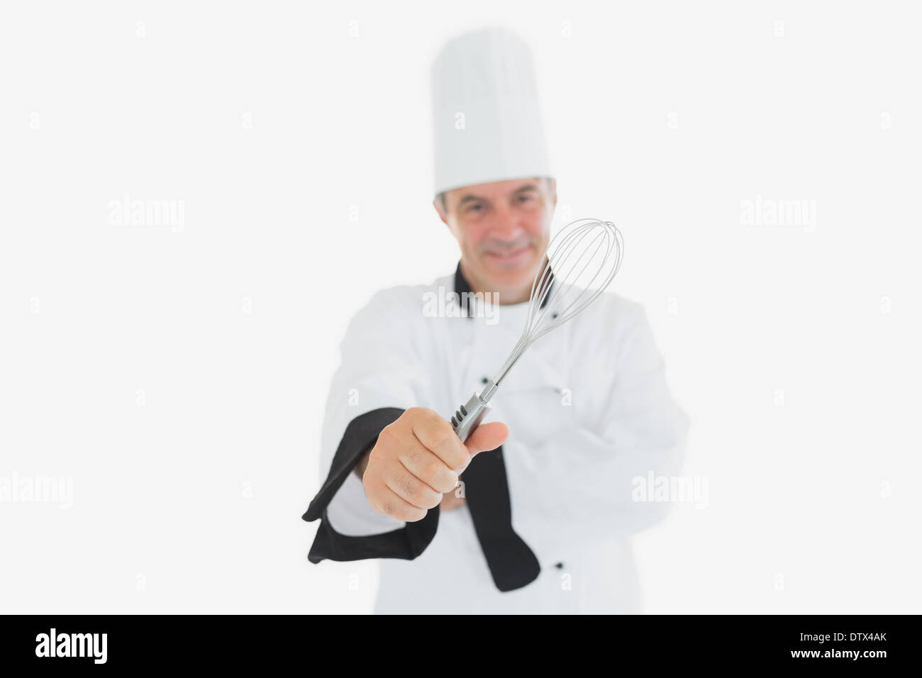Professional chef holding whisk hi-res stock photography and images - Alamy