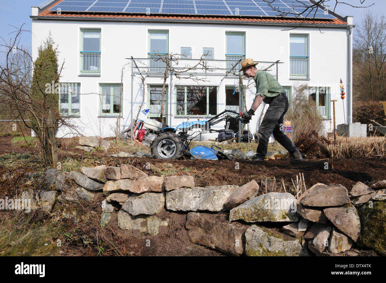 Earth tiller hires stock photography and images Alamy