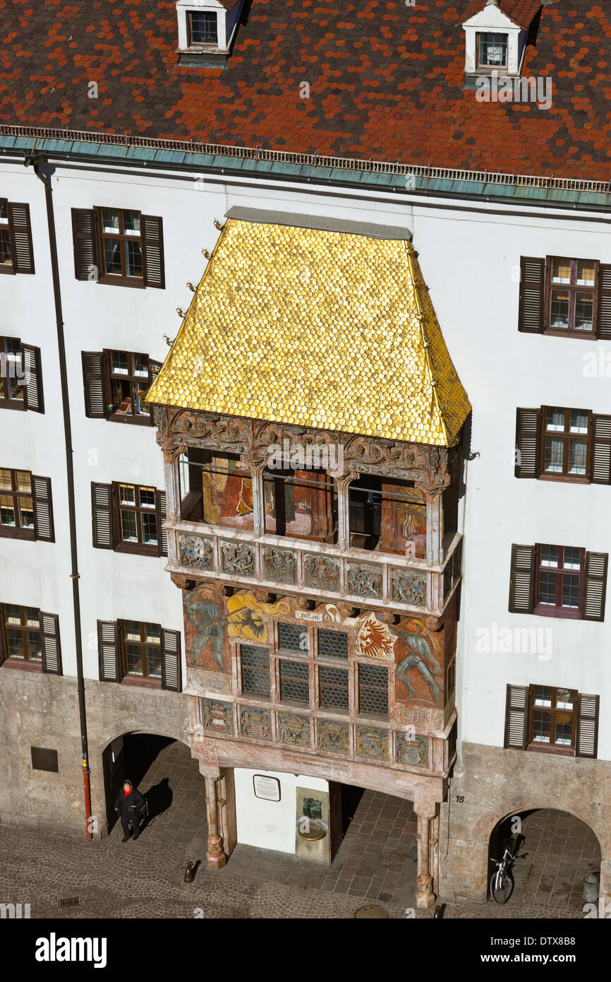 Famous golden roof - Innsbruck Austria Stock Photo - Alamy