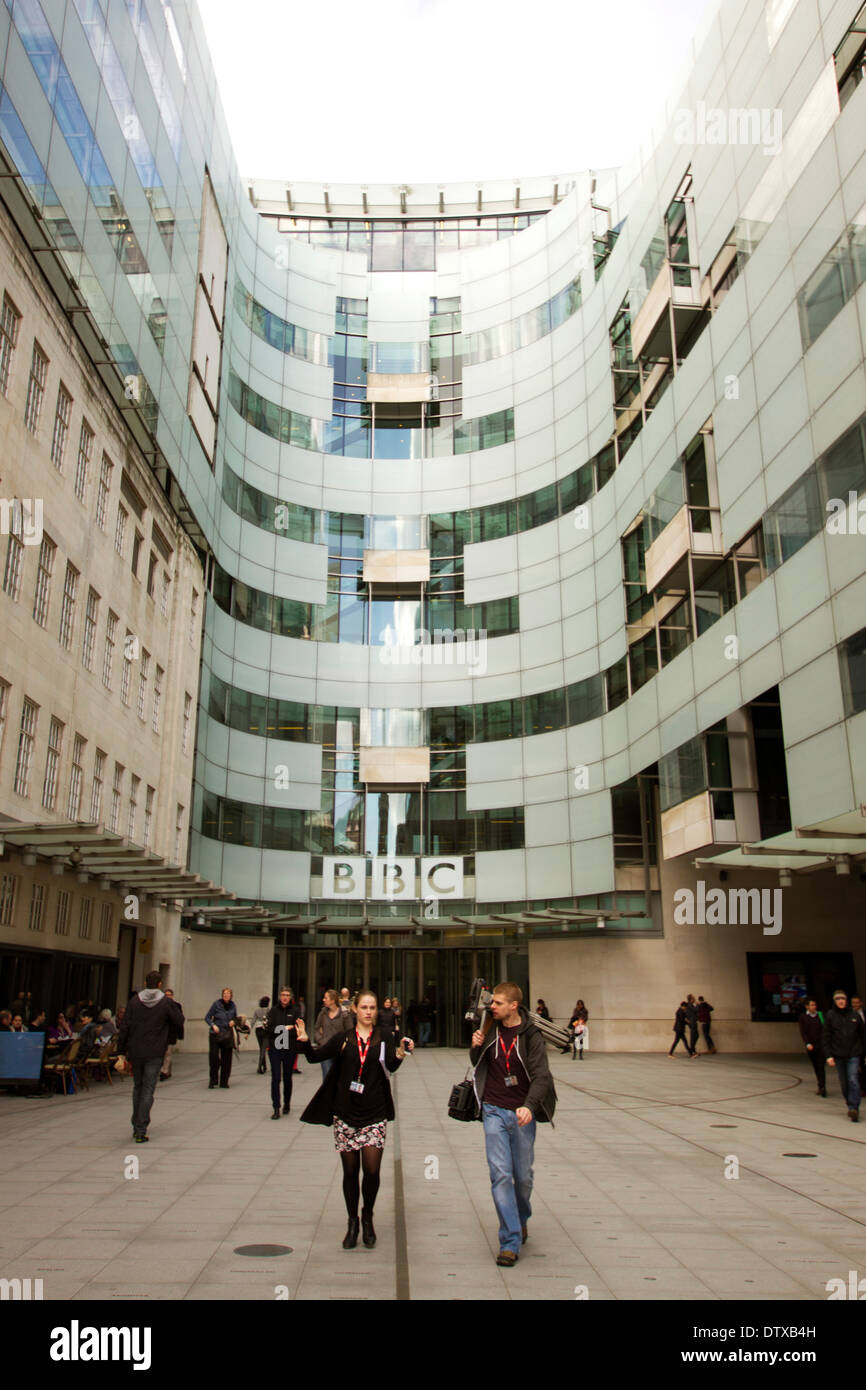 London BBC,the world's oldest national broadcasting organization Stock