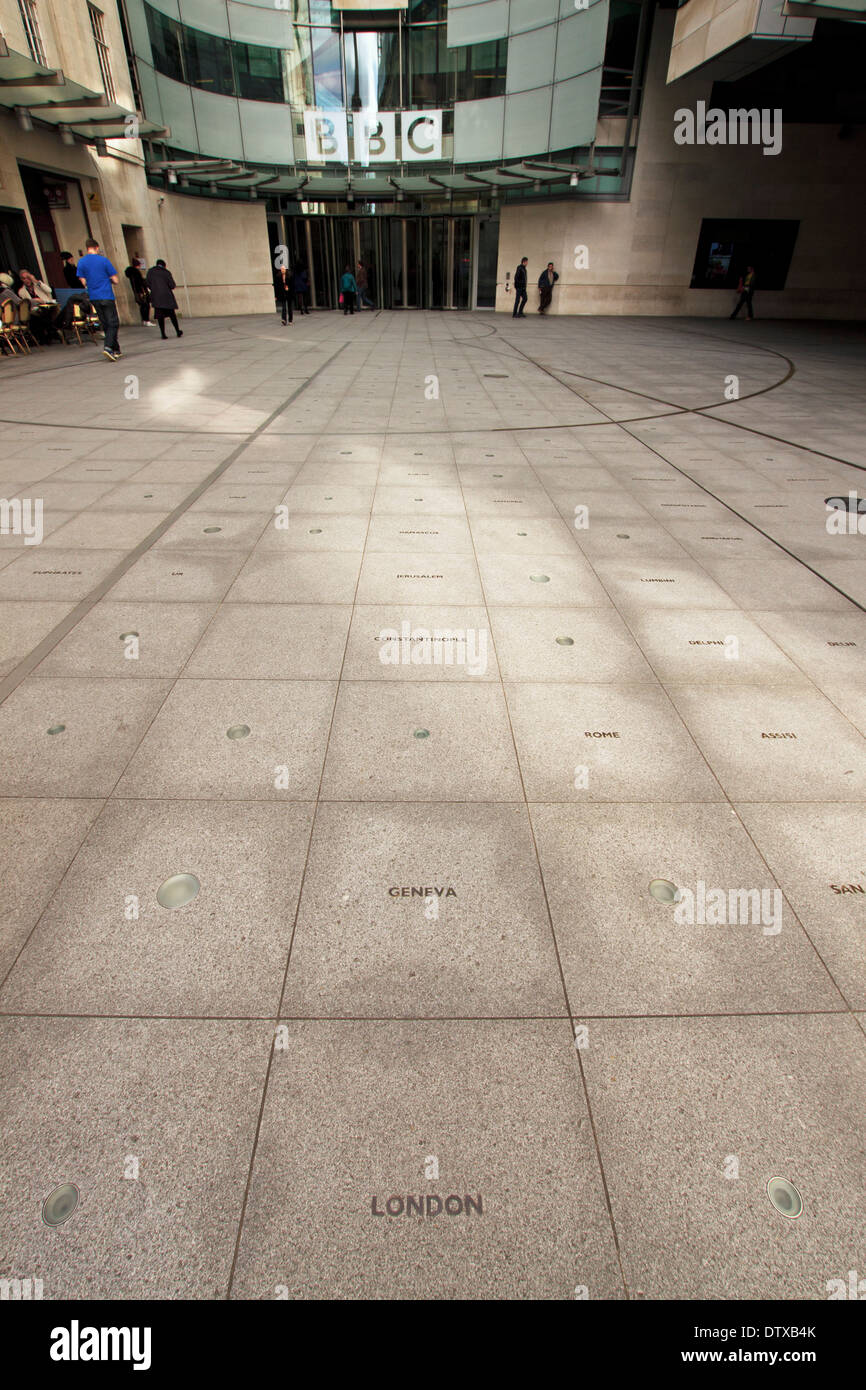 London BBC,the world's oldest national broadcasting organization Stock