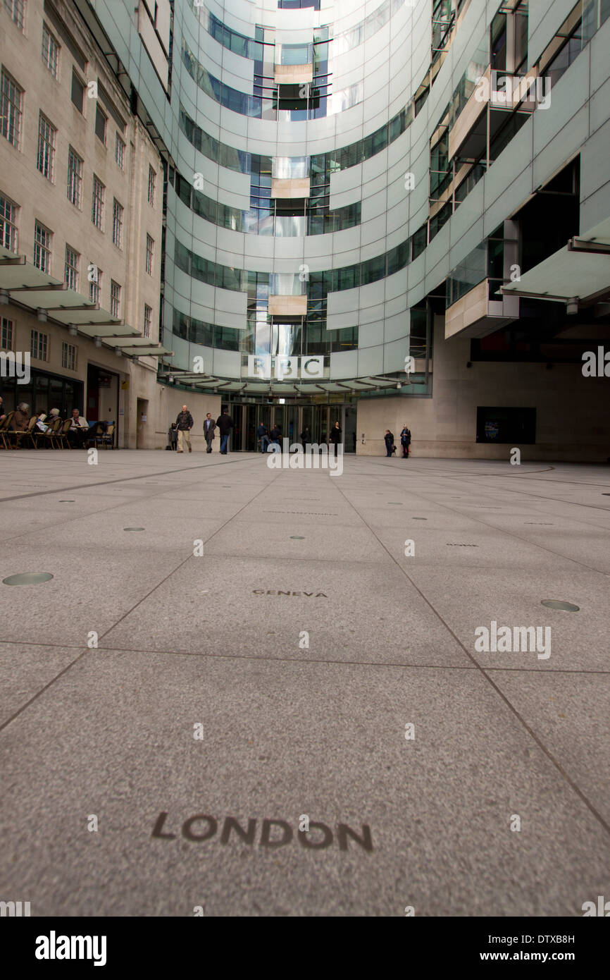 London BBC,the world's oldest national broadcasting organization Stock