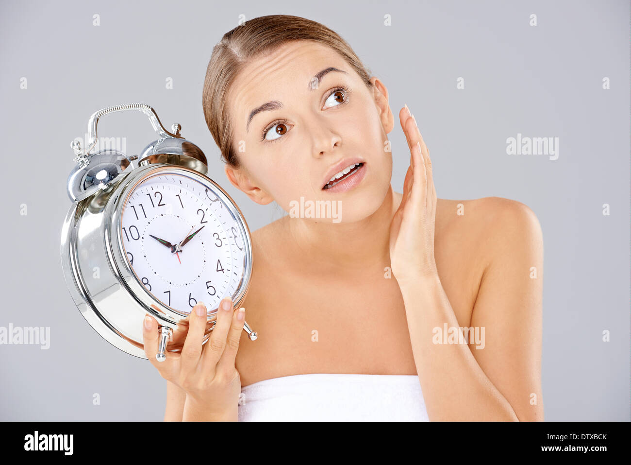 Human alarm clock hi-res stock photography and images - Alamy
