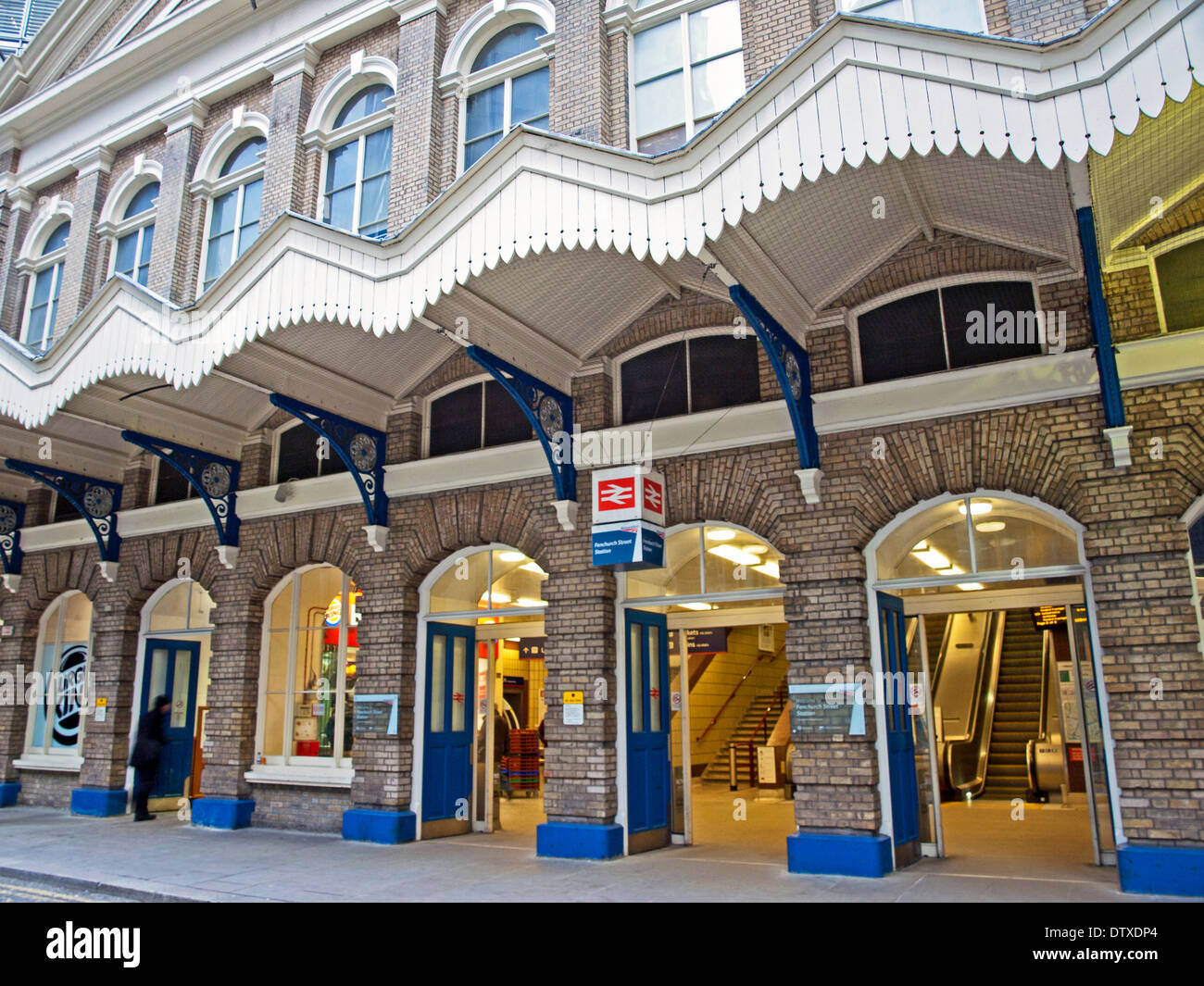 Fenchurch station entrance hires stock photography and images Alamy