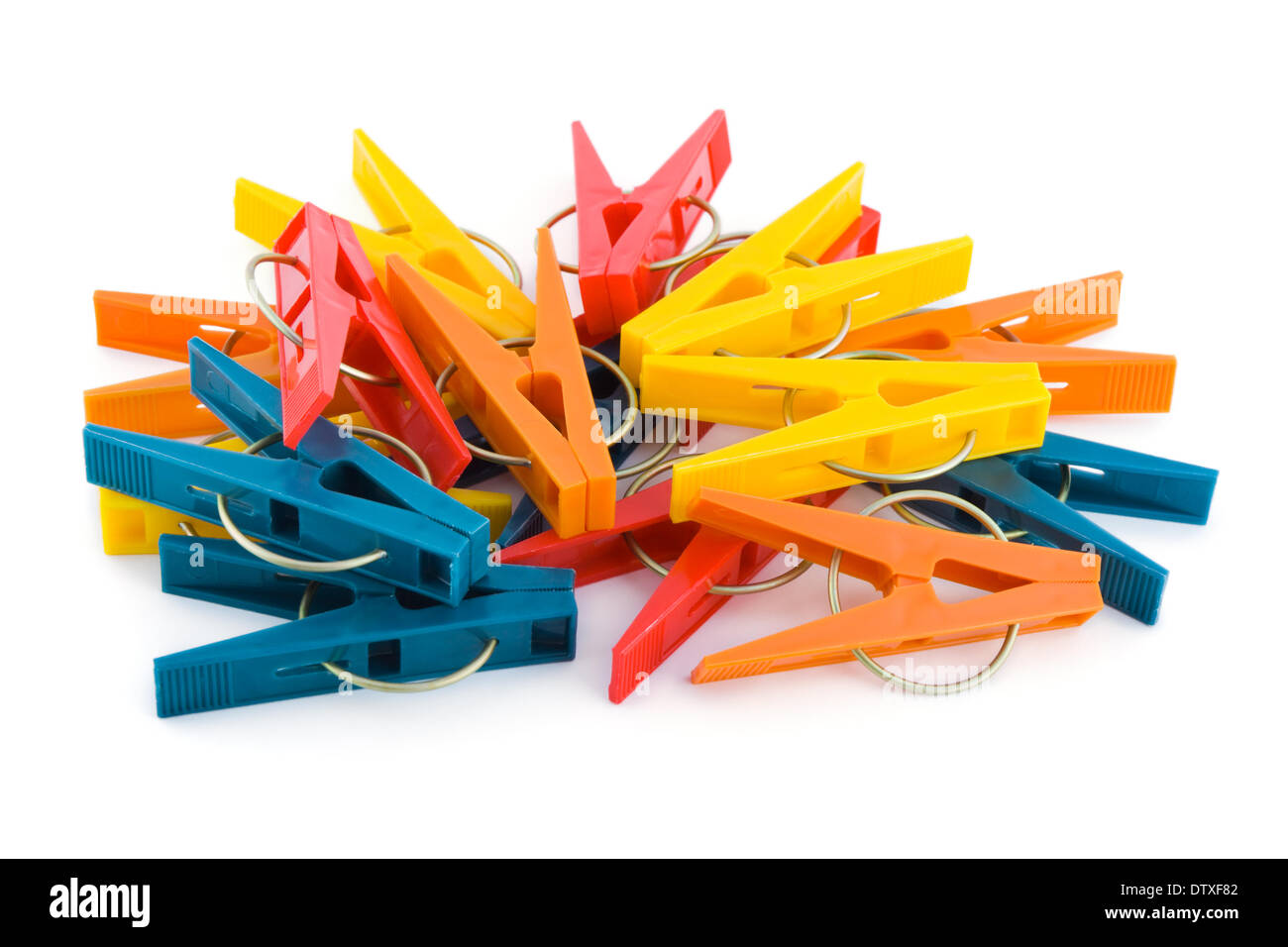 Clothespins Stock Photo
