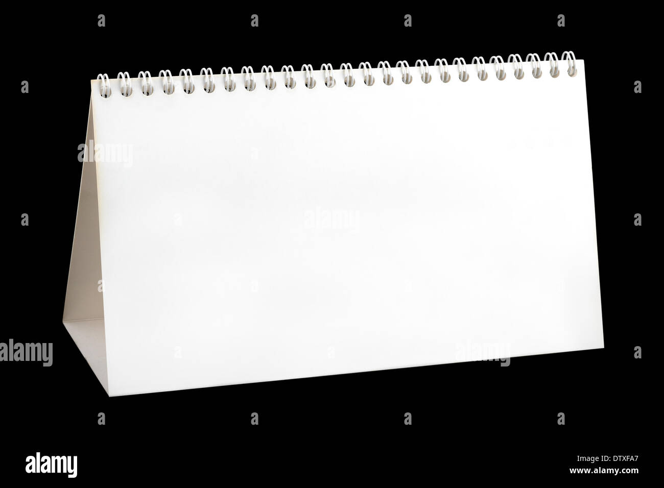 Blank desktop calendar Stock Photo - Alamy