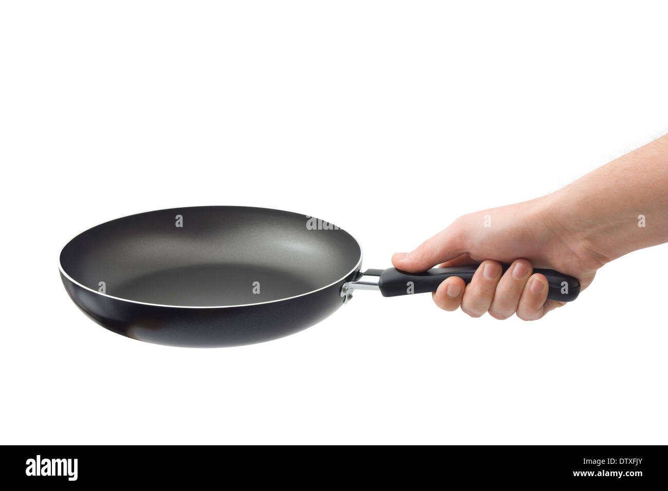 Deep Frying Hand Hand and frying pan Stock Photo - Alamy