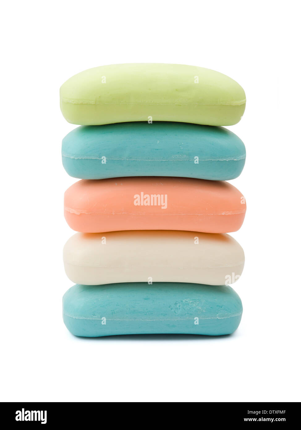 Stack of soap Stock Photo - Alamy