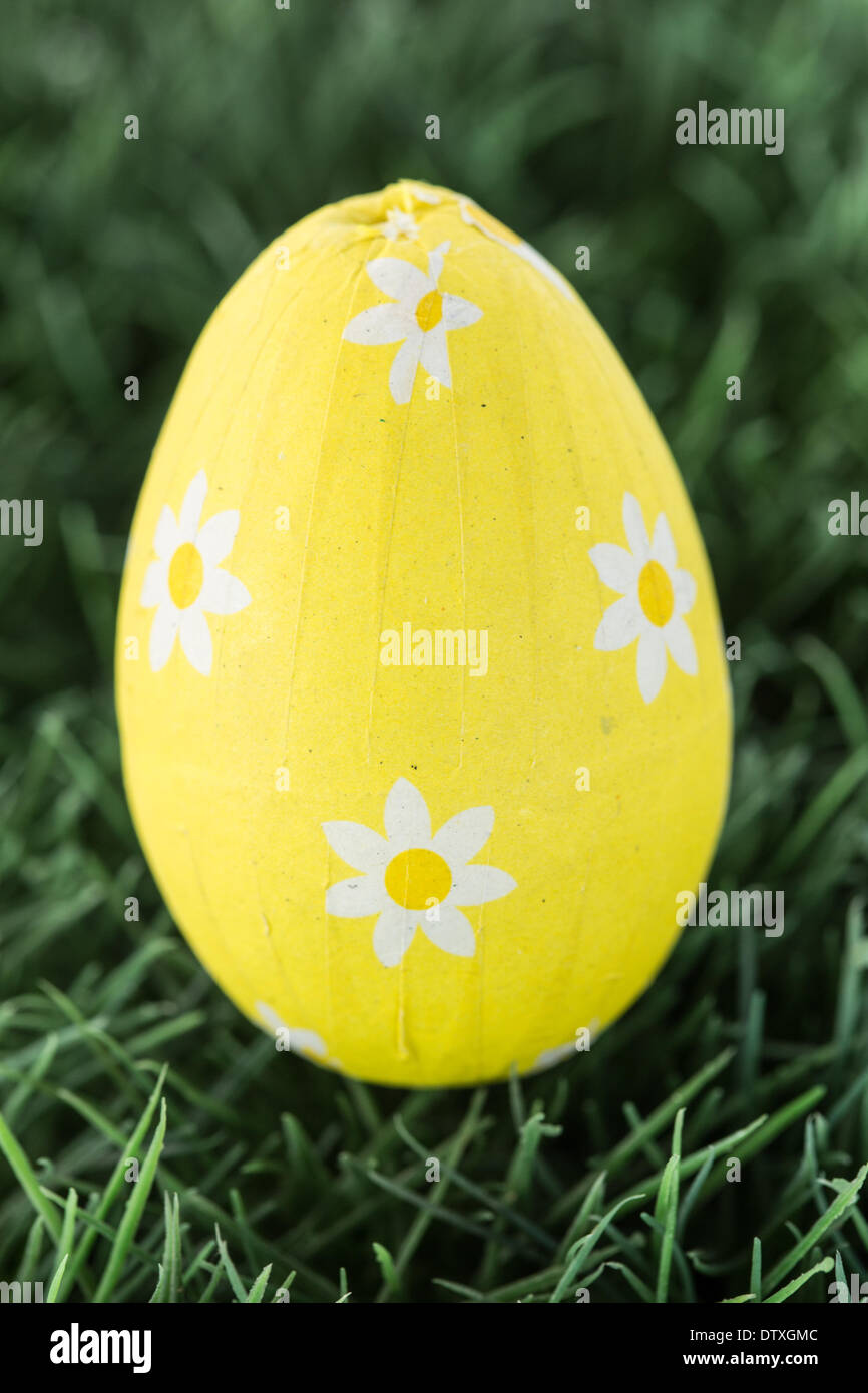 Download Yellow Foil Wrapped Easter Egg Stock Photo Alamy Yellowimages Mockups