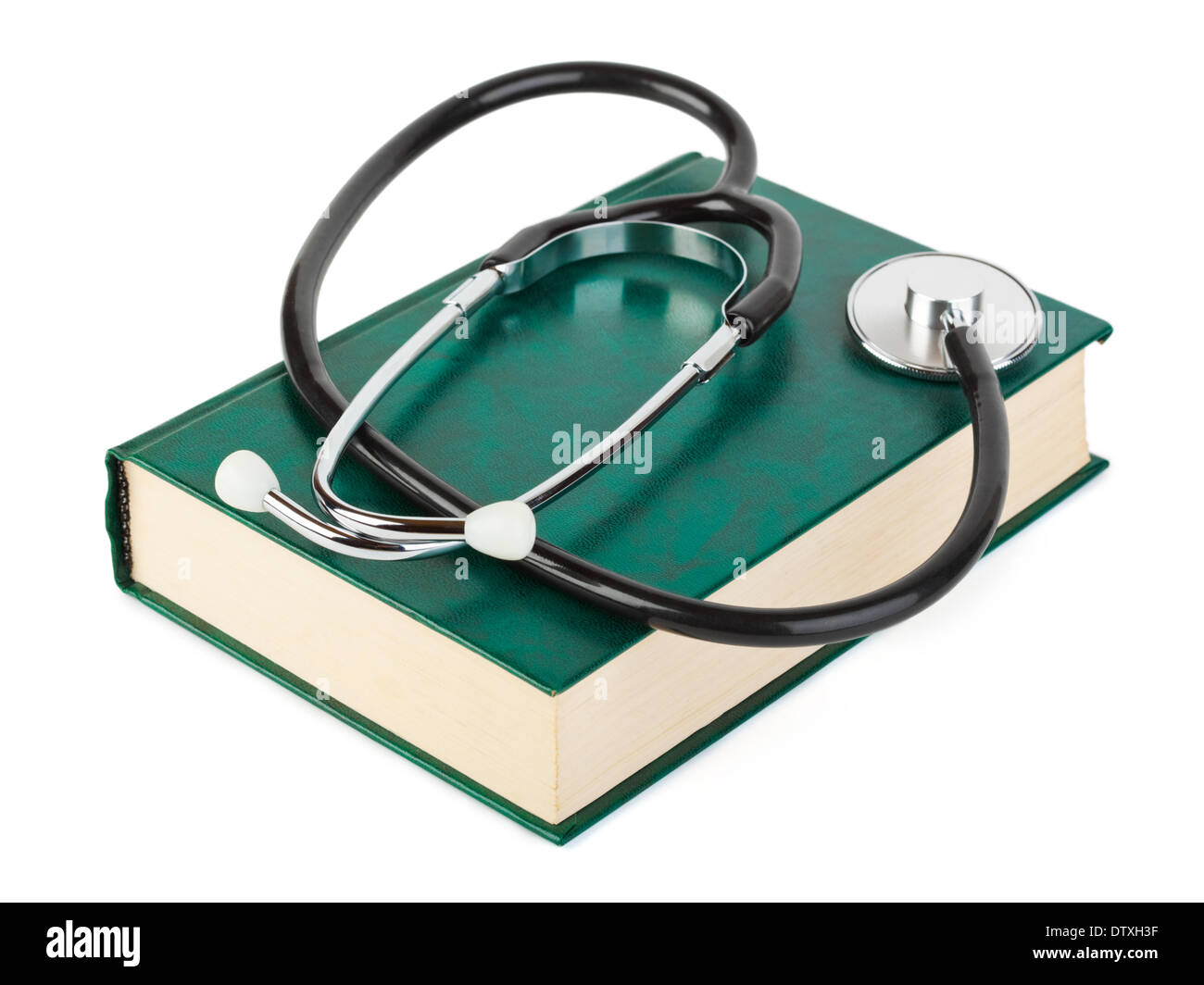 Stethoscope and book Stock Photo Alamy