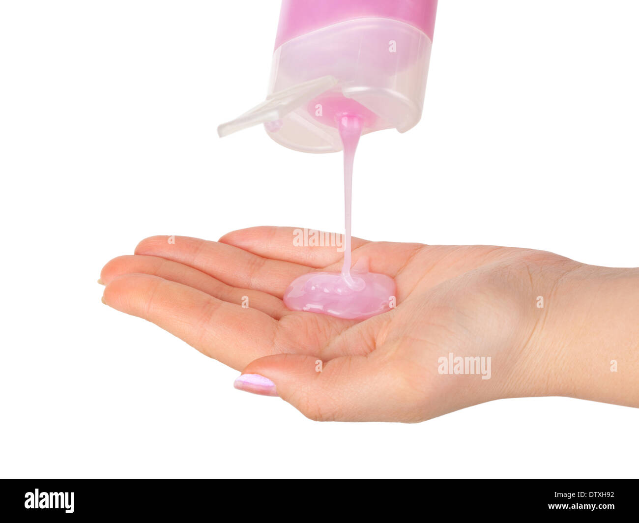 Hand Shampoo Shampoo haare waschen hi-res stock photography and images - Alamy
