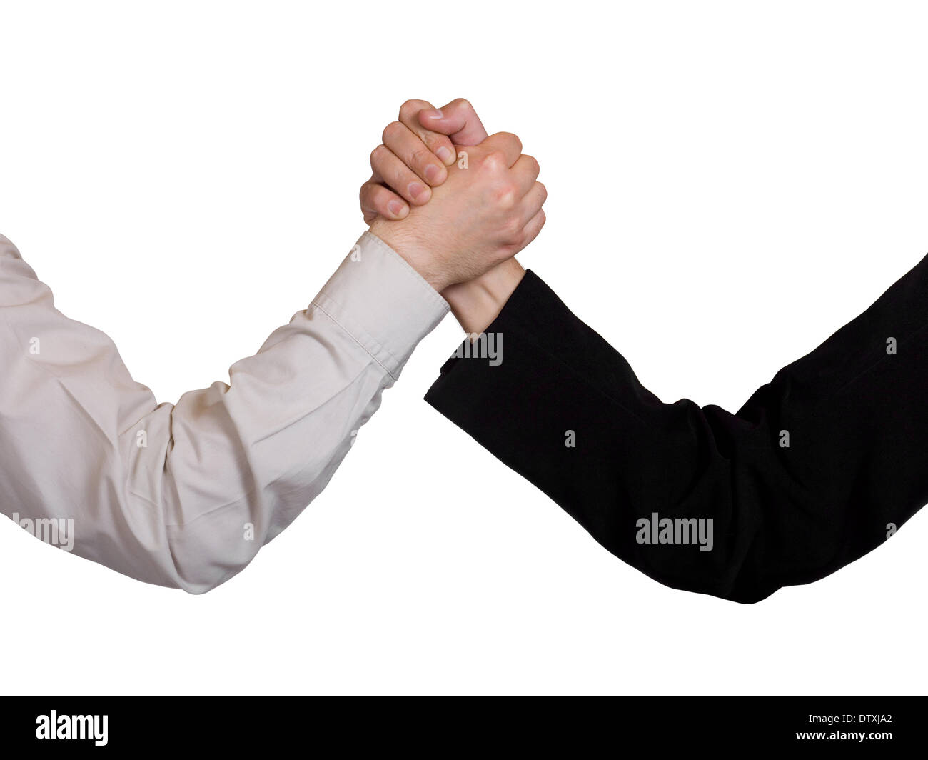 Two hands, arm wrestling Stock Photo Alamy