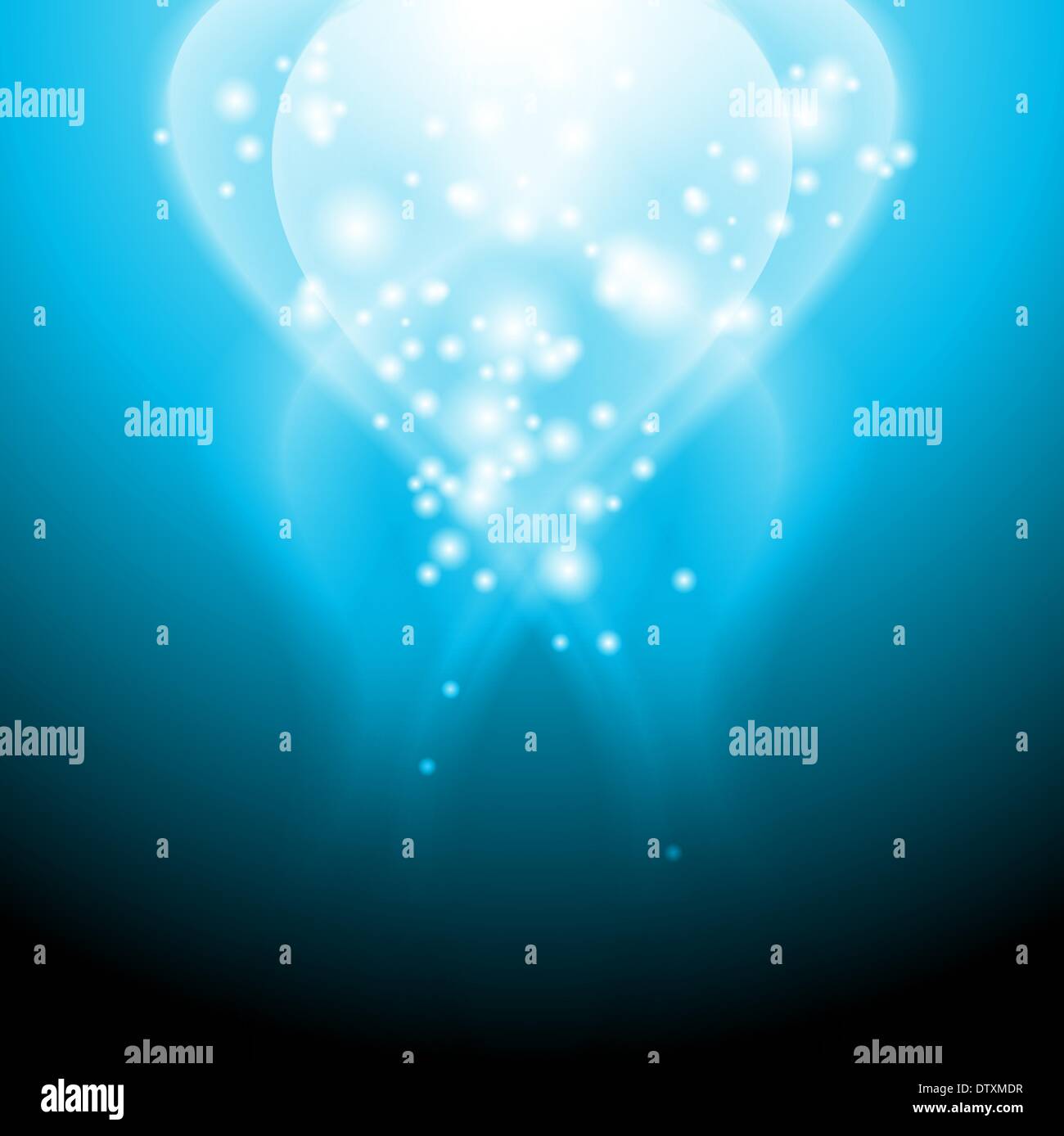 Abstract blue wavy background Stock Photo - Alamy