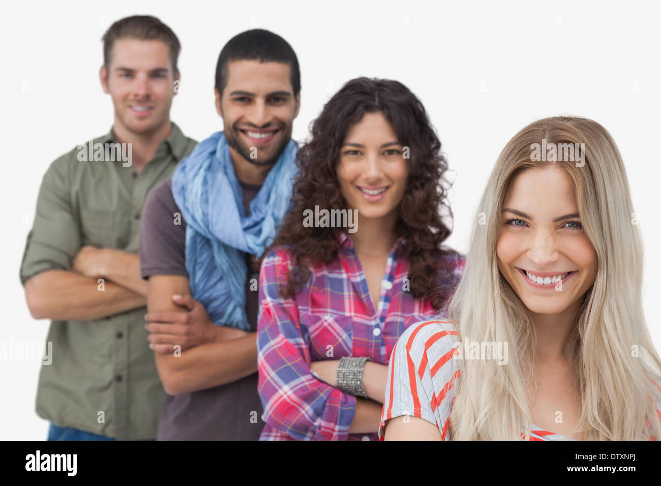 Fashionable friends hi-res stock photography and images - Alamy