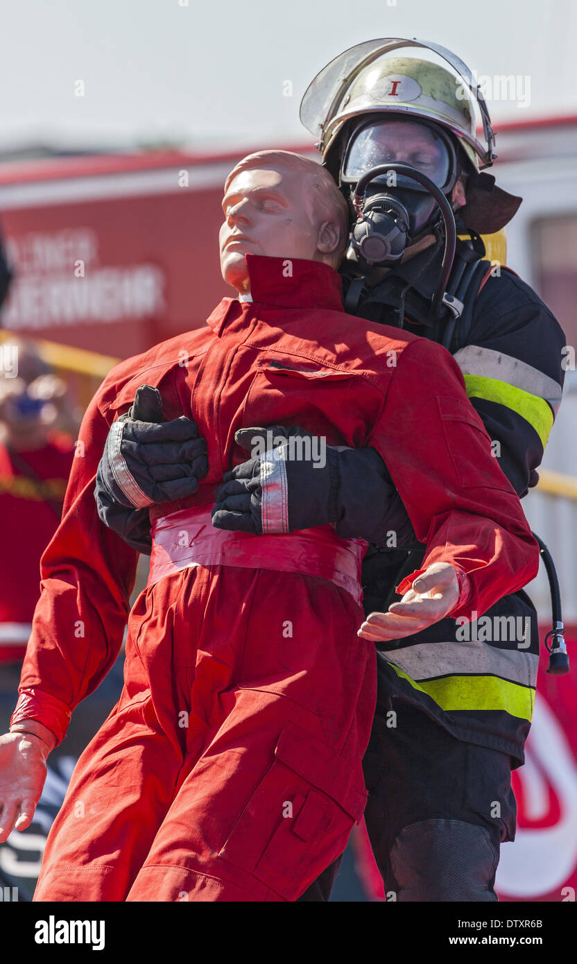 Fire Brigade Stock Photo Alamy