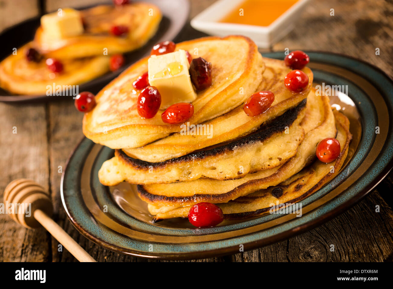 Sweet tasty american pancakes hi-res stock photography and images - Alamy