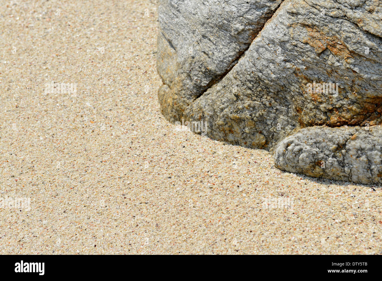 Sand beach rocks beautiful pattern and texture Stock Photo - Alamy