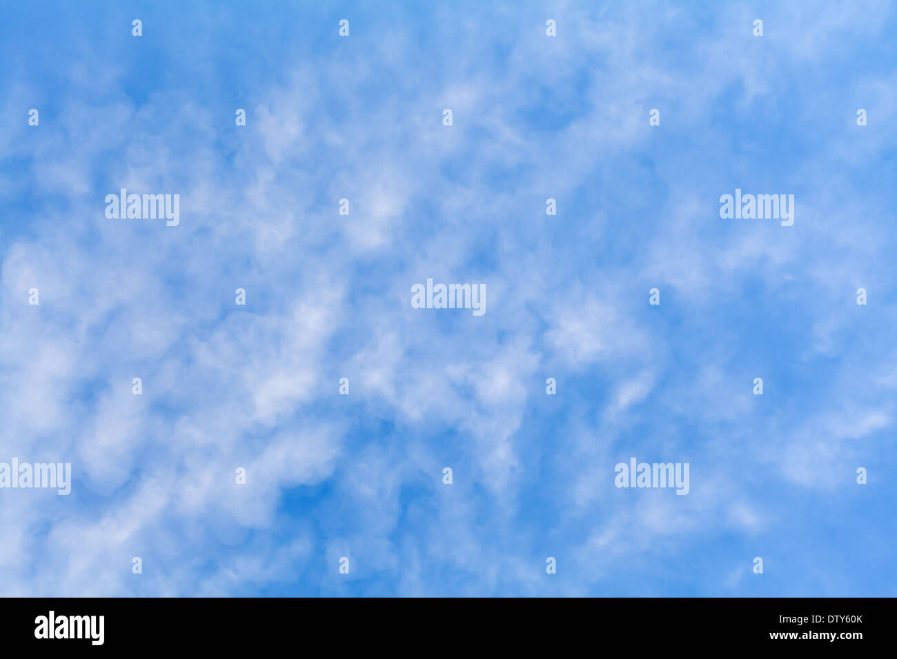 Blue sky background texture with soft clouds layer Stock Photo