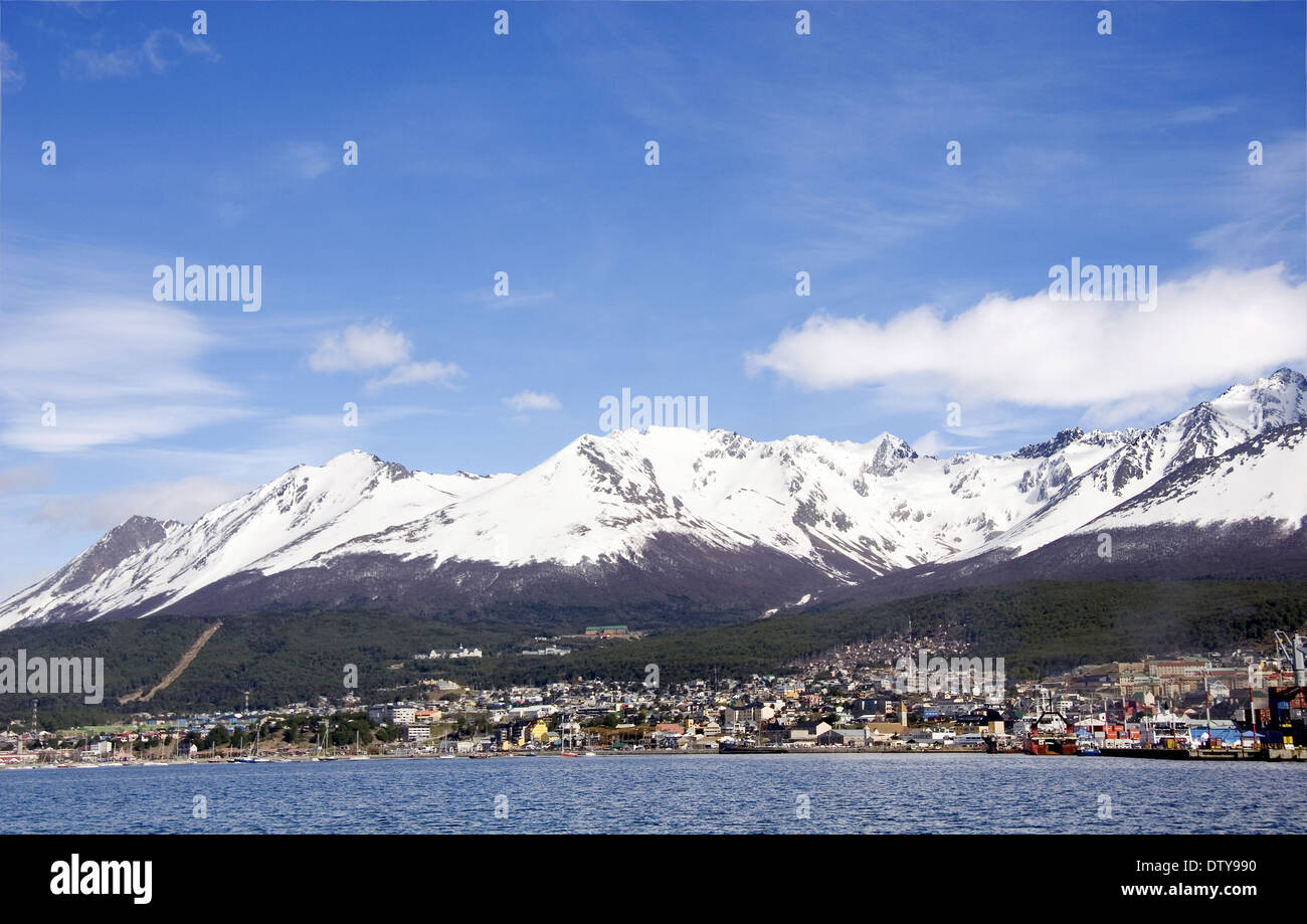 Ushuaia, Tierra del Fuego island, Argentine Stock Photo