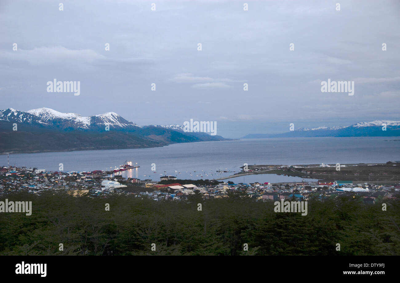 Ushuaia, Tierra del Fuego island, Argentine Stock Photo