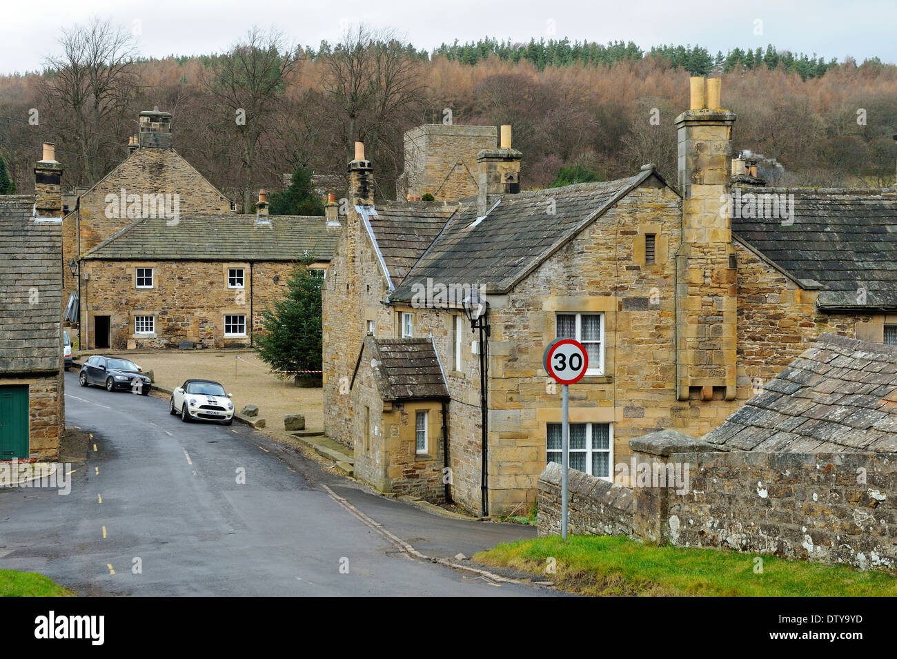 Blanchland village, Northumberland, England Stock Photo