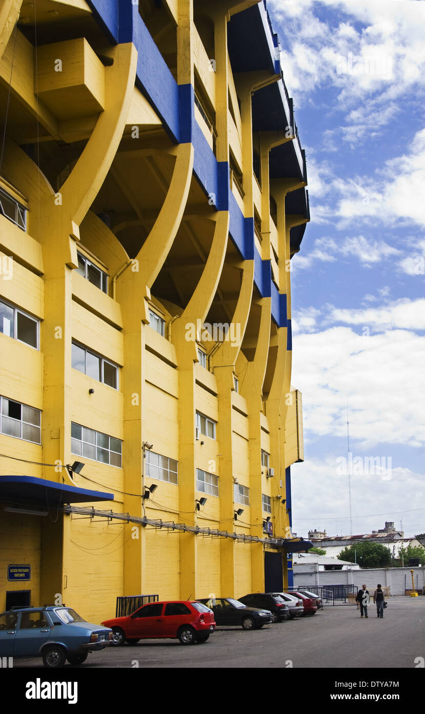 La Bombonera, Boca Juniors football stadium, Buenos Aires, Argentine Stock Photo