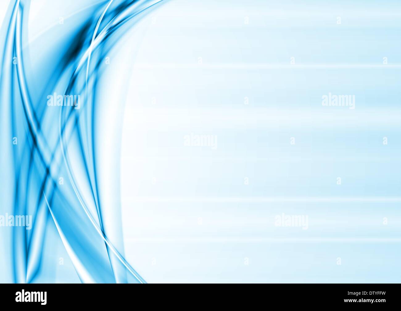Abstract blue wavy background Stock Photo - Alamy