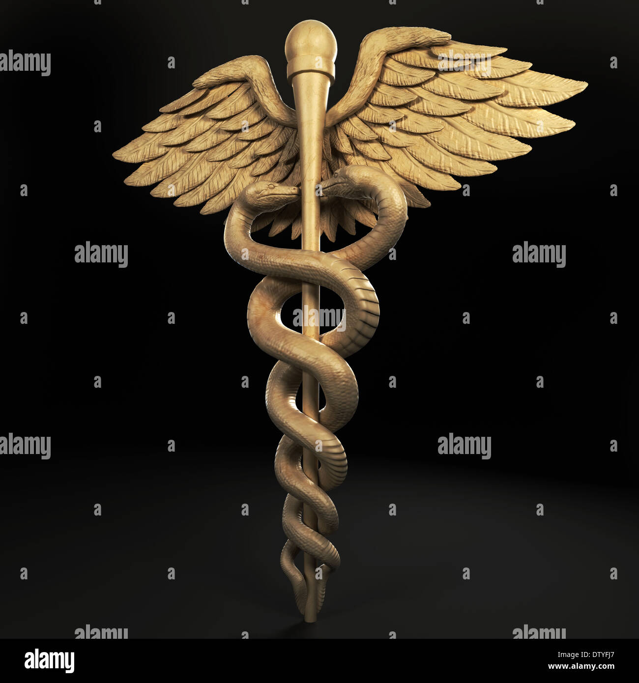 Caduceus statue hi-res stock photography and images - Alamy
