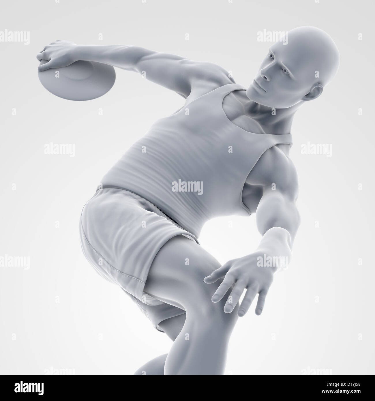 Discus thrower in olympic games hires stock photography and images Alamy