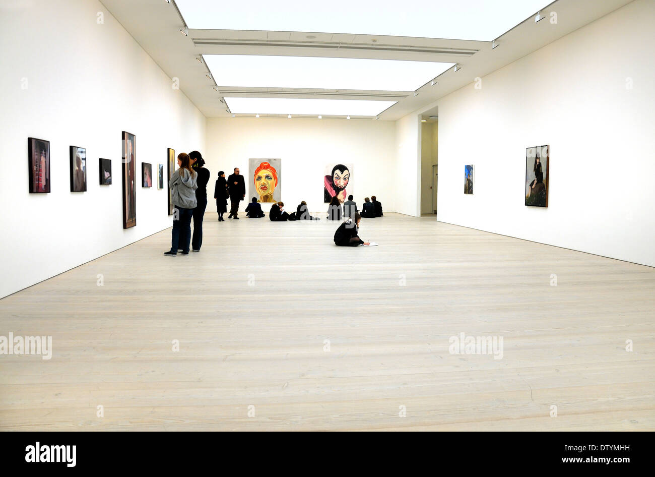 London, England, UK. Saatchi Gallery in the Duke of York's HQ building, King's Road. Stock Photo