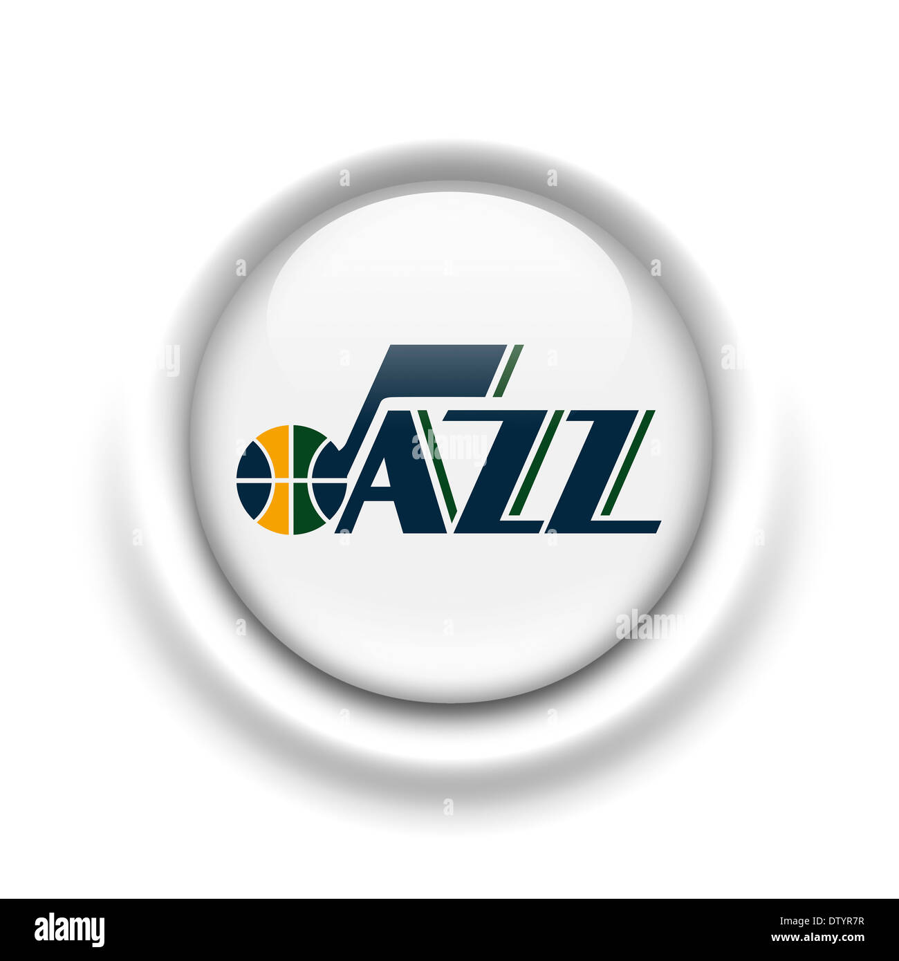 Utah Jazz Logo Icon Symbol Flag Emblem Stock Photo Alamy
