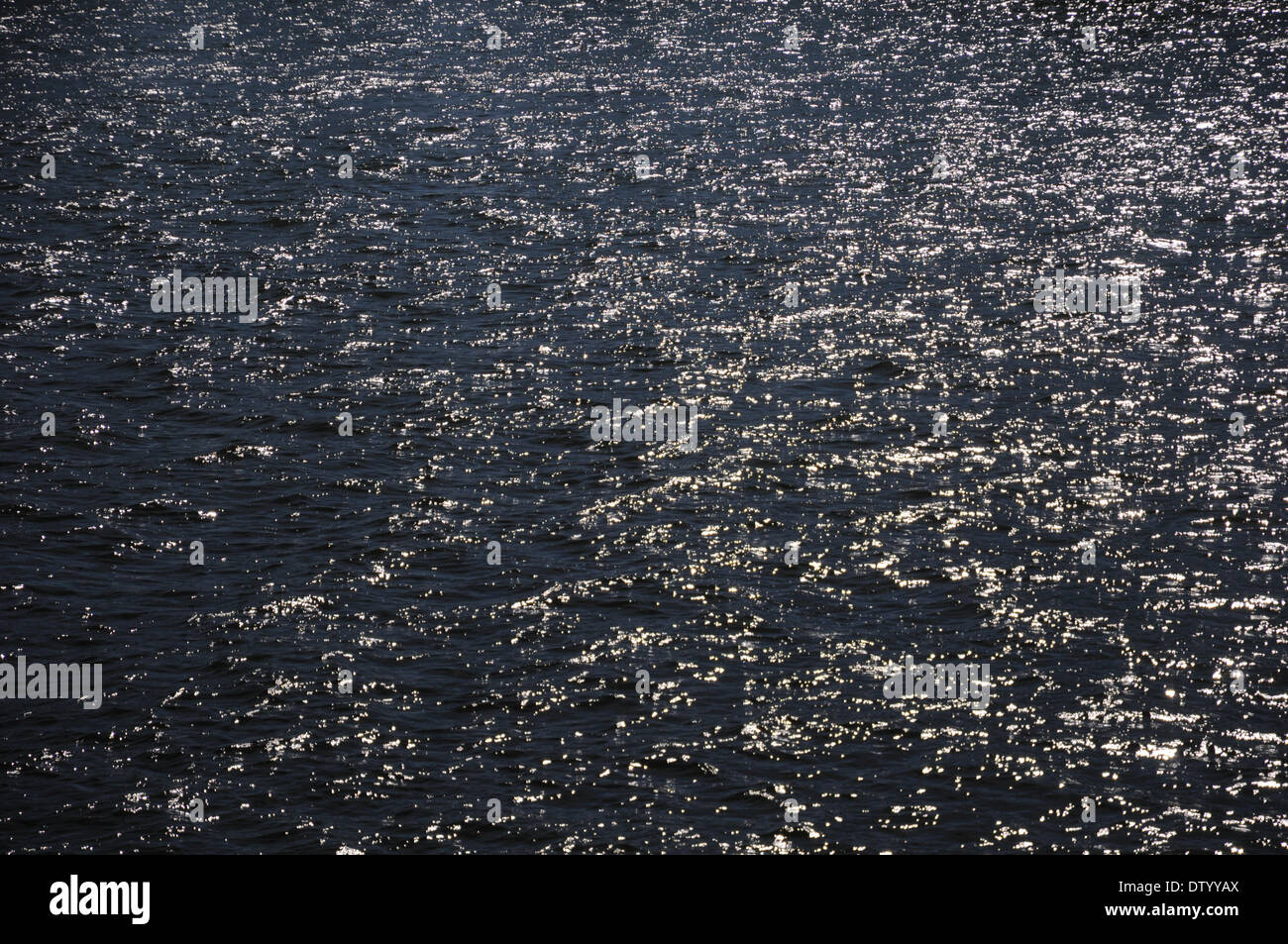 Water by opposite light Stock Photo