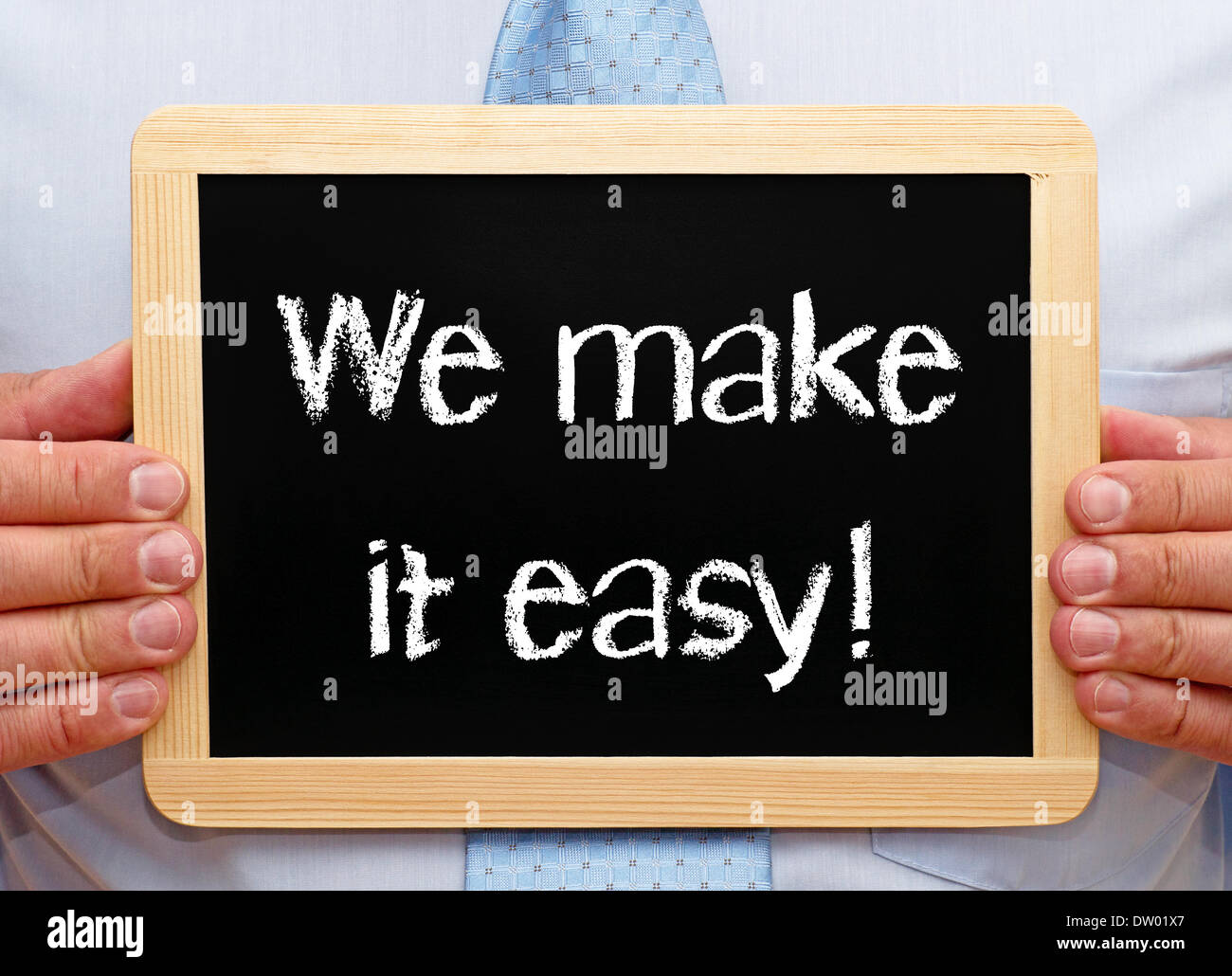 We make it easy stock photo alamy