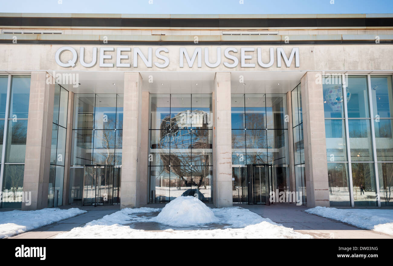 The newly renovated Queens Museum of Art, formerly the New York City