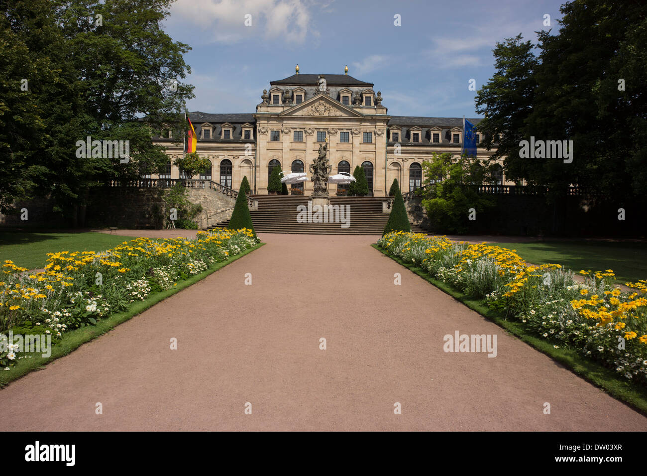 Orangery of Stadtschloss City Palace, Fulda, Hesse, Germany Stock Photo