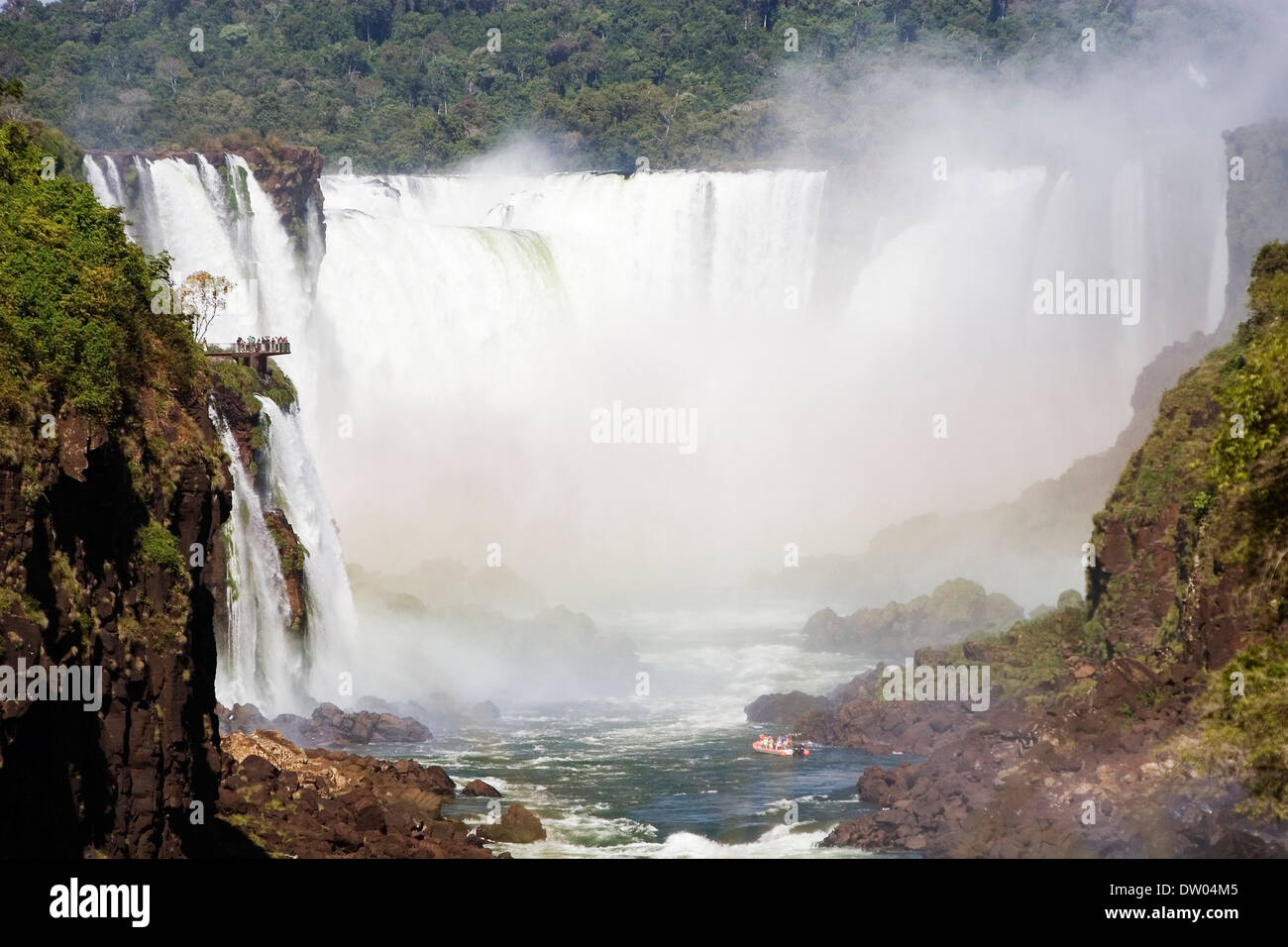 Iguazu falls, misiones,  argentine Stock Photo