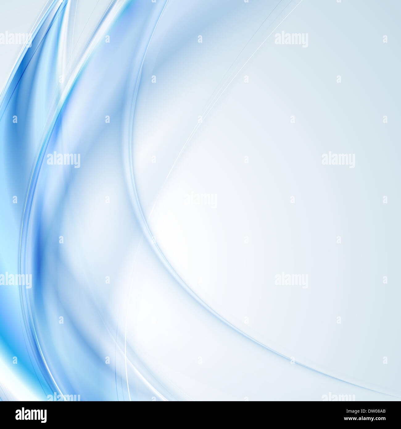 Abstract blue wavy background Stock Photo - Alamy