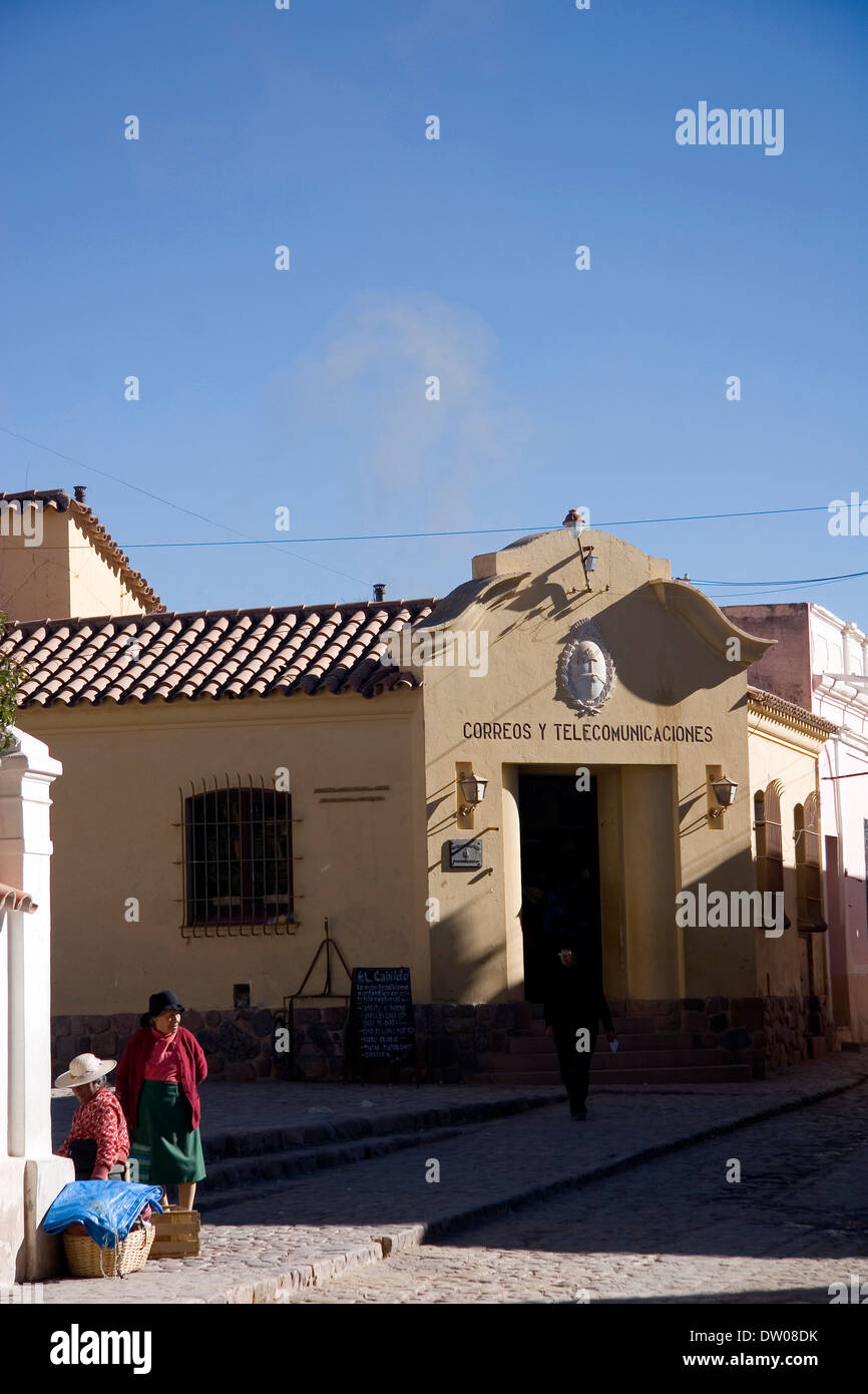 Humahuaca street scene, Jujuy, Argentine Stock Photo