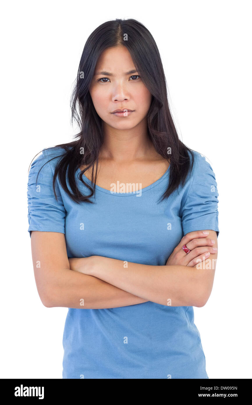 Stern woman arms crossed hi-res stock photography and images - Alamy