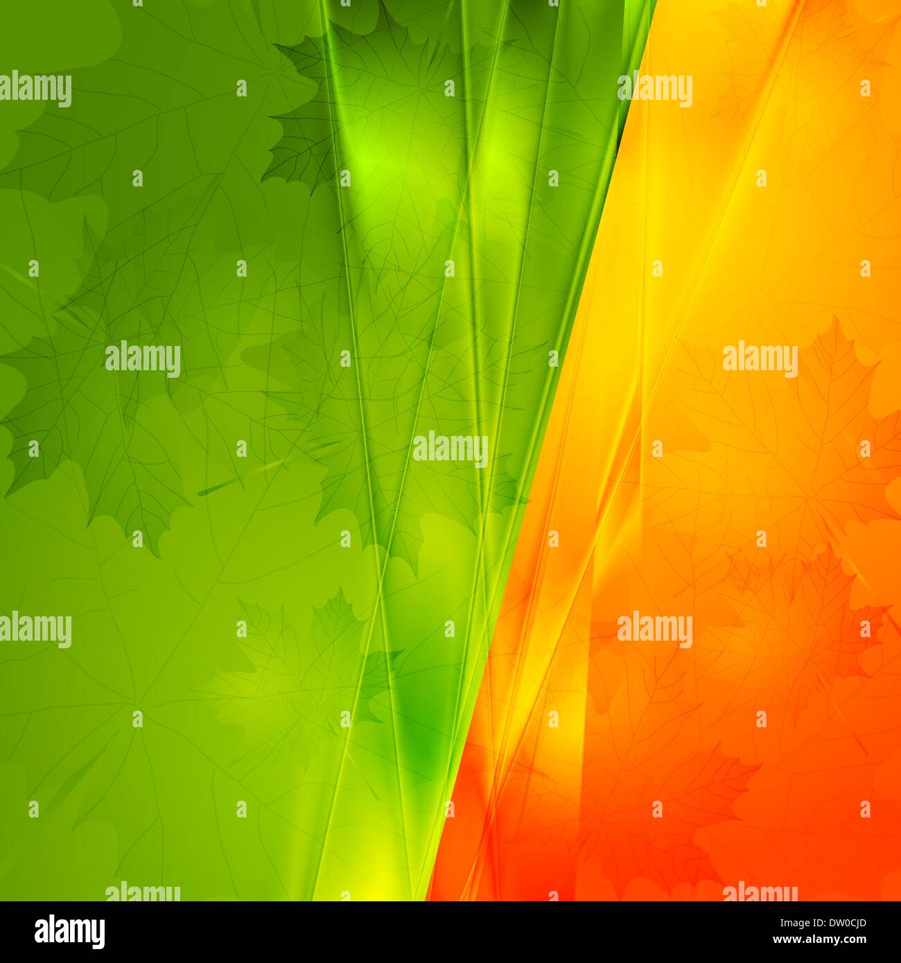 Bjp Green Orange Background Design