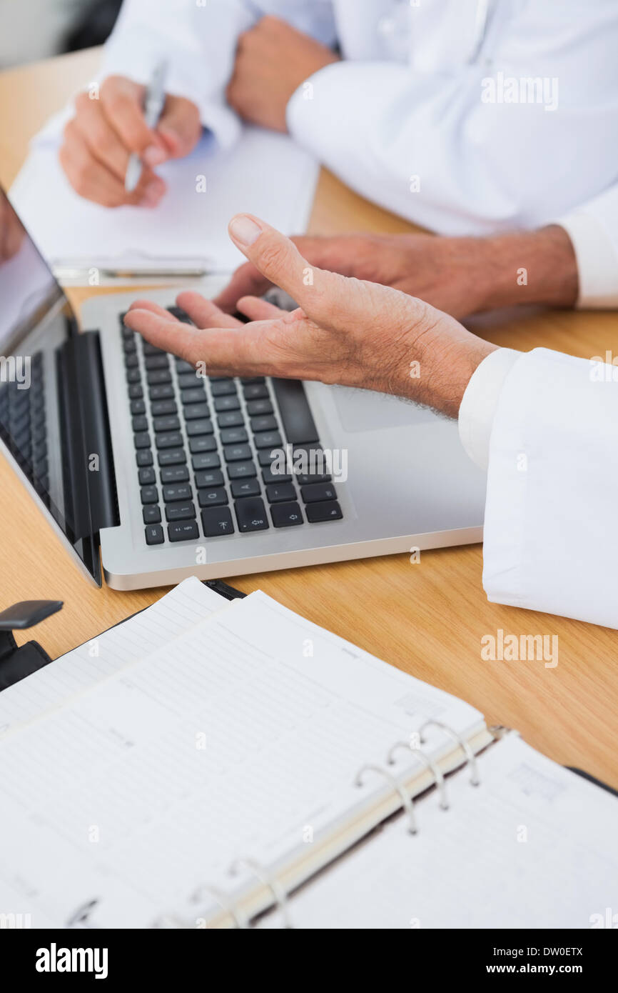 Close up doctors hands office hi-res stock photography and images - Alamy