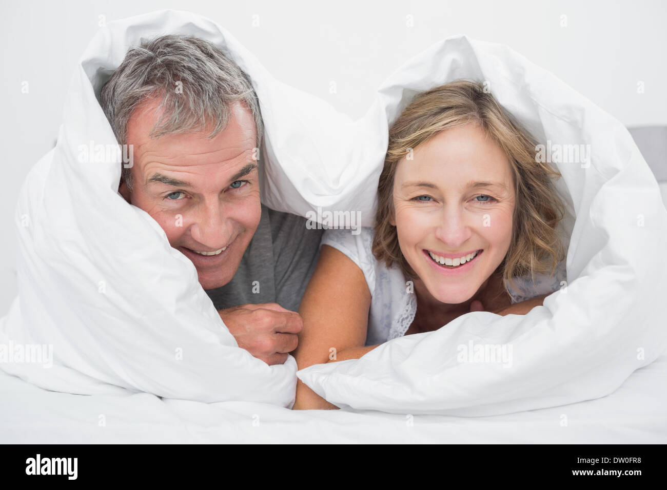 Middle aged couple bed hi-res stock photography and images - Alamy
