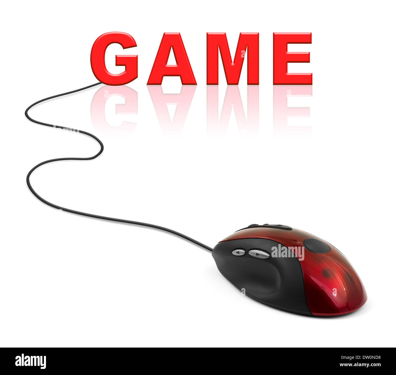 Computer mouse and Game Stock Photo Alamy