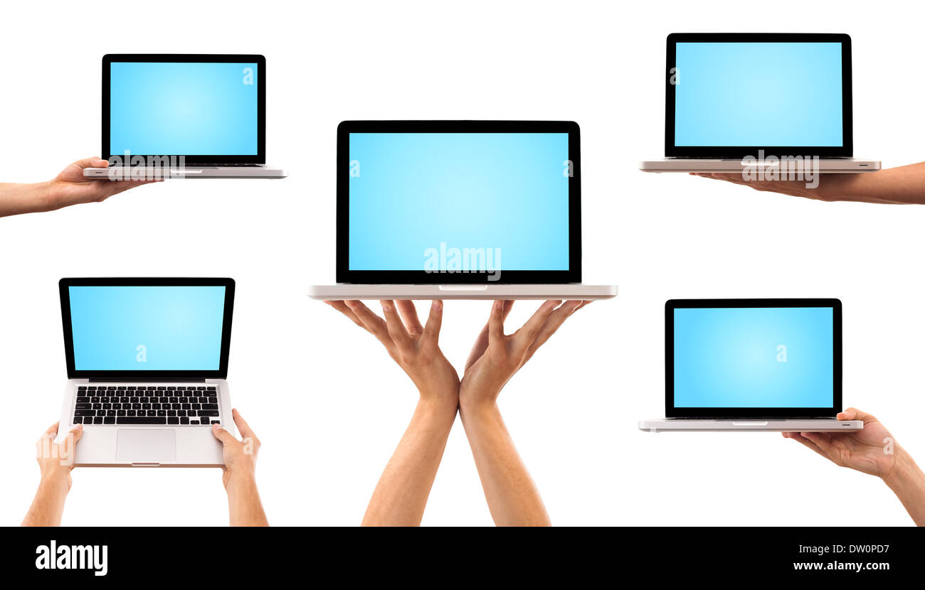 Collection Of Five Laptops Stock Photo Alamy Collection Of Five Laptops Stock Photo Alamy