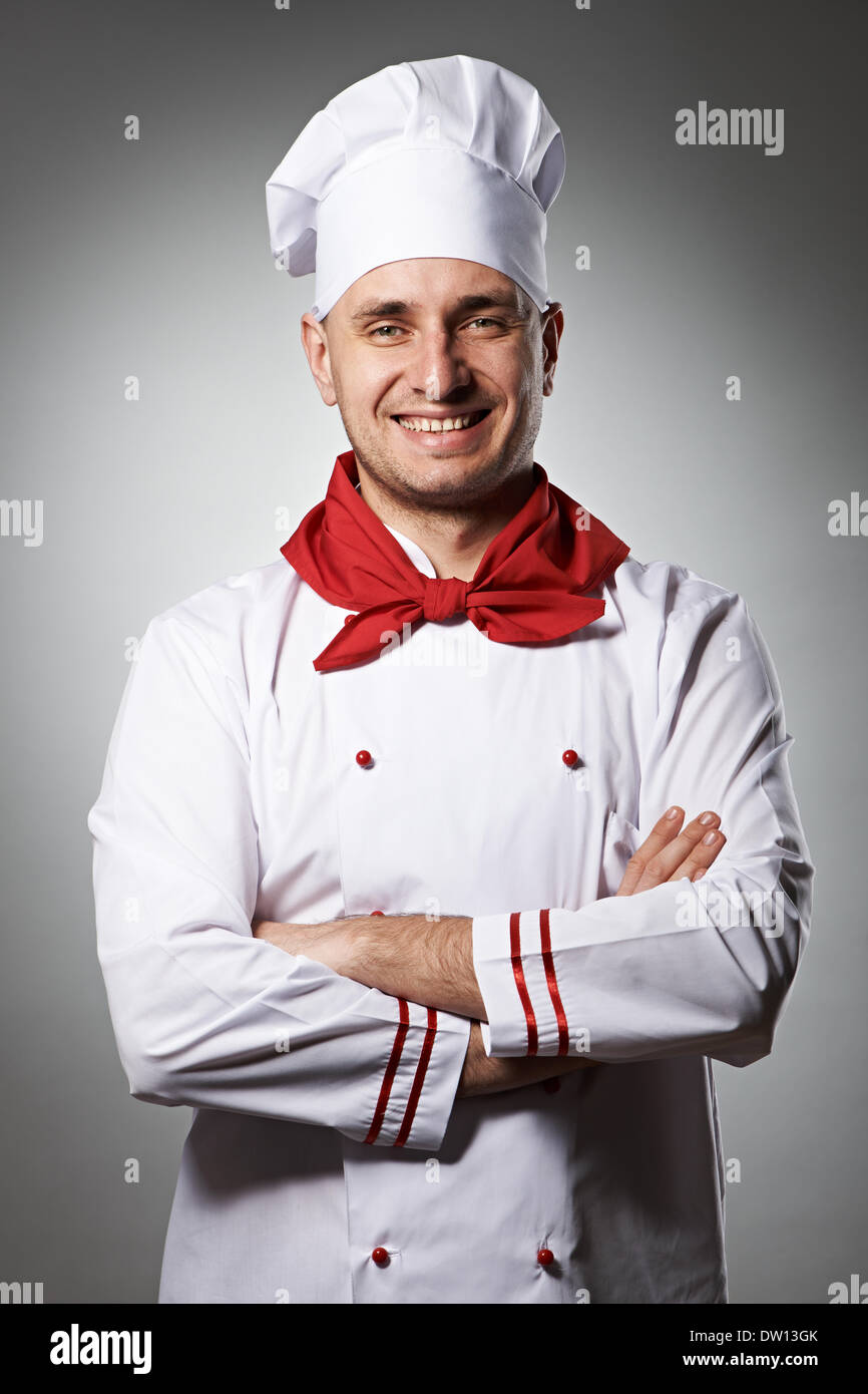 Male chef portrait Stock Photo - Alamy
