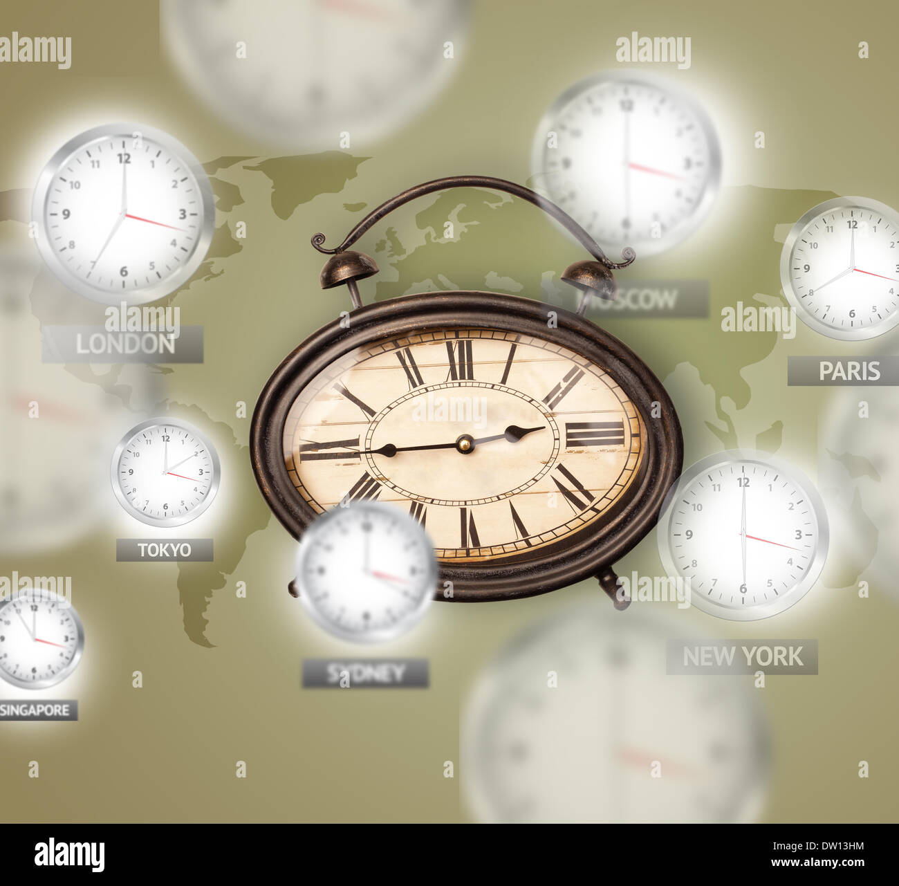 Arrows over map of europe hi-res stock photography and images - Alamy