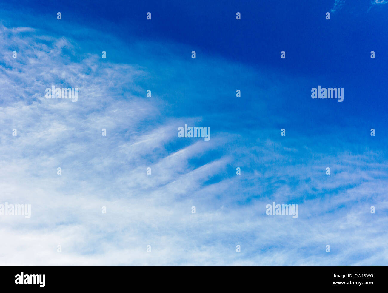 Unusual cloud formations in Colorado, USA Stock Photo
