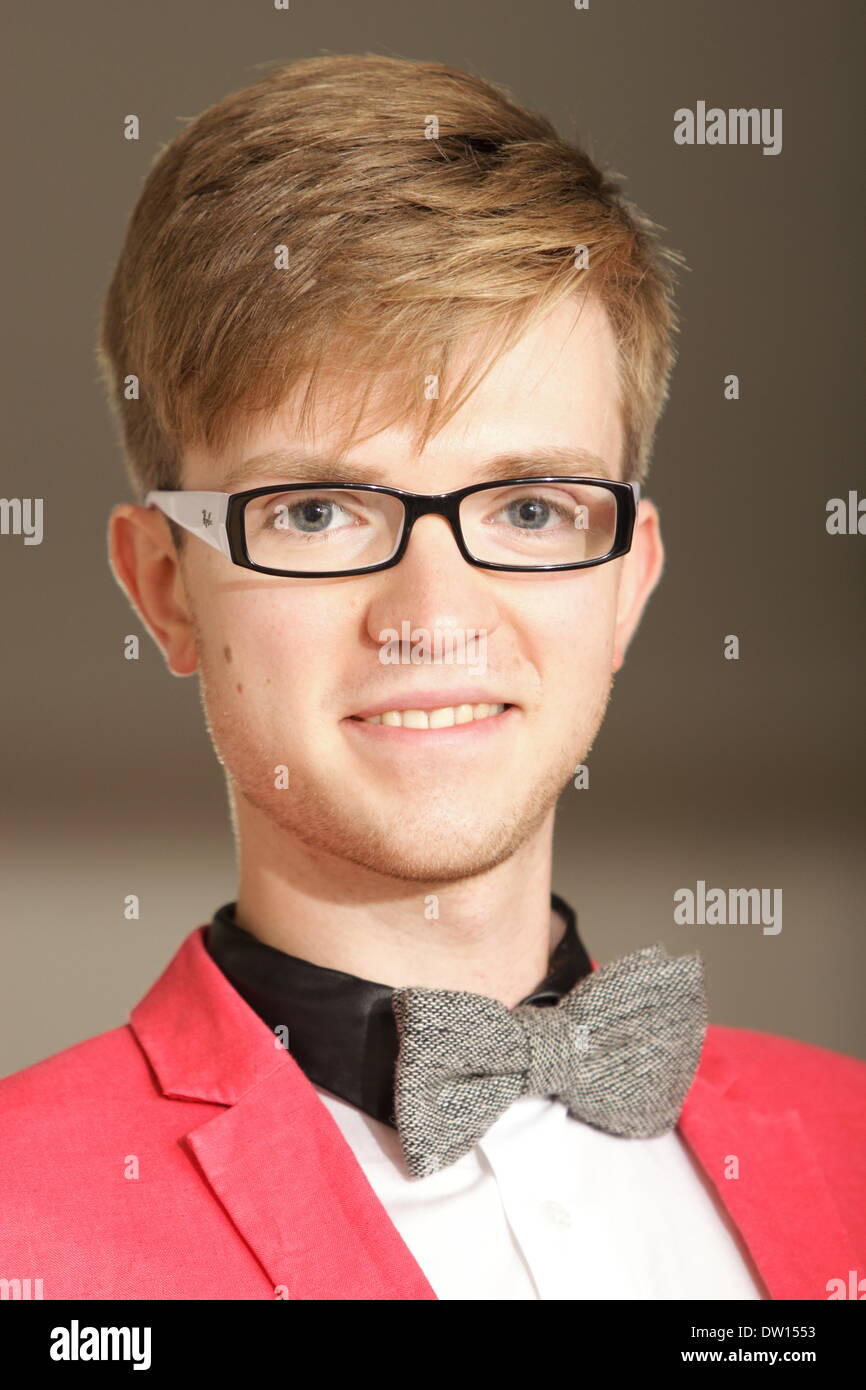 Male model posing indoor hi-res stock photography and images - Alamy