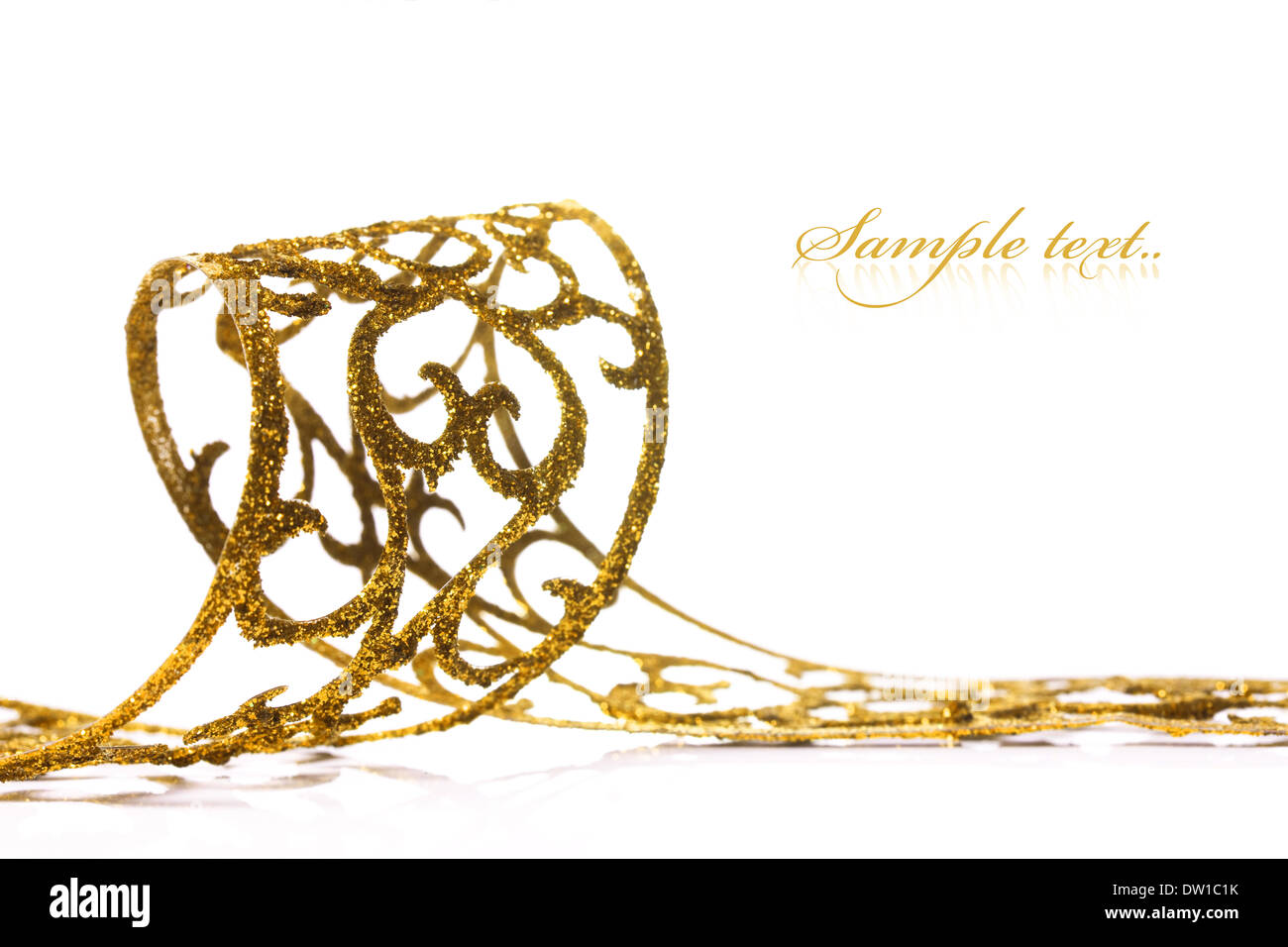 ribbon isolated on white background Stock Photo - Alamy